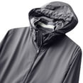 thumbnail image 6 of cllios Men's Rain Jacket with Hood,Big and Tall Waterproof Rain Jacket Casual Long Sleeve Hooded Coats Full Zip Hidded Hood Outerwear, 6 of 9