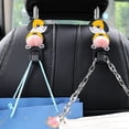 thumbnail image 2 of Ganchos para reposacabezas de coche de 2 piezas, gancho para coche, gancho para reposacabezas de coche, organizador para reposacabezas de asiento trasero de coche, almacenamiento universal para montaj, 2 of 5