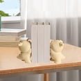 thumbnail image 1 of 2 piezas Dragon Bookends Libro de libros Soporte de resina de resina Estatua decorativa de estatua de animales para videojuegos de cocina Oficina en, 1 of 8