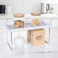 thumbnail image 3 of Mainstays Stackable Laundry Organizer Shelf, White, 3 of 7