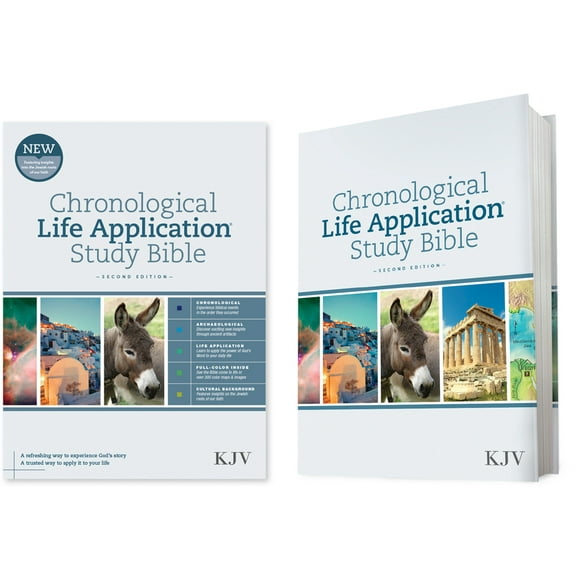 KJV Chronological Life Application Study Bible, Second Edition (Hardcover), (Hardcover)