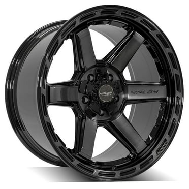 20x10 4PLAY 4P63 Gloss Black Brushed Face Wheel 5x5/5x5.5 (-18mm)