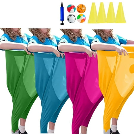 10pcs Granny Pants Yard Games Granny Pants Outdoor Games Granny Pants Backyard Games Family Games Granny Pants Camping Games Travel Games for Outside Backyard Field Day Birthday Party Games-Yellow