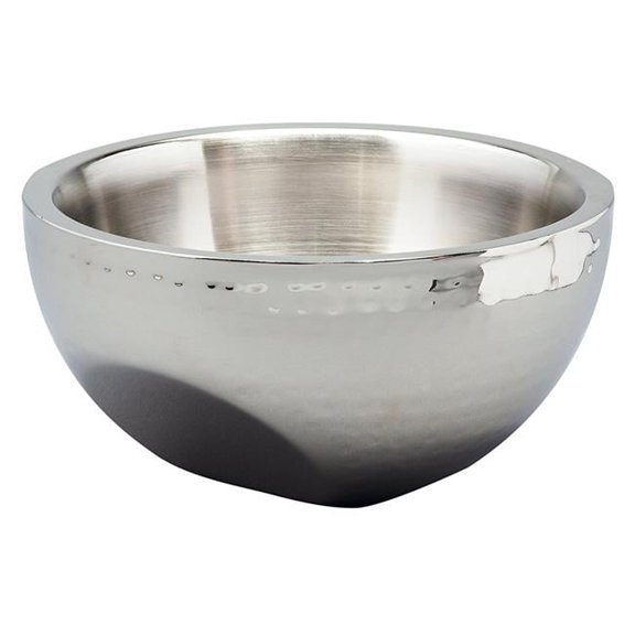 Jiallo 72683 10 in. Dual Angle Hammered Bowl