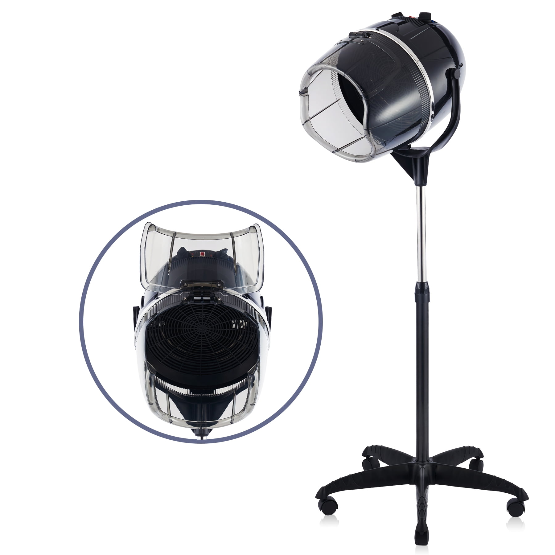 Adjustable Stand Up Hair Dryer with Bonnet Style Hood 