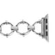 thumbnail image 4 of M Buder Correa de Reloj Inteligente de Cadena en Forma de O de Acero Inoxidable Plateada Compatible con iWatch 42mm 44mm 45mm 49mm para Mujer y Hombre, 4 of 9