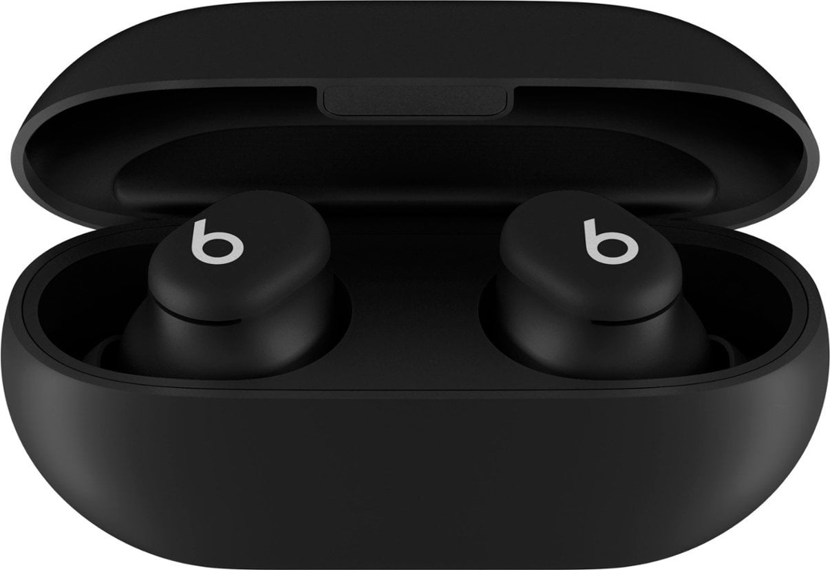 Restored Beats by Dr. Dre True Wireless Earbuds Solo Buds - Matte Black In-Ear