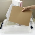 thumbnail image 4 of Printer Paper Storage Box Stackable File Protector Organizer Drawer Case Office, 4 of 6