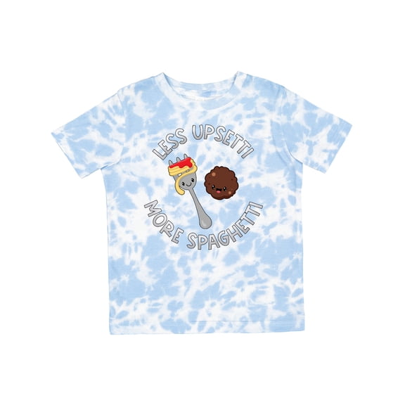 Inktastic Less Upsetti More Spaghetti Boys or Girls Toddler T-Shirt