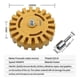 thumbnail image 1 of Removedor de calcomanías para autos, removedor de goma neumático, película adhesiva para ruedas, removedor de pegamento, borrador, raspador, disco, limpiador de pintura, herramienta de pulido, 1 of 5