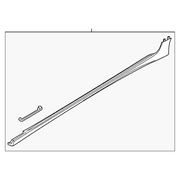 Genuine OE Audi Rocker Molding - 4K0-853-856-GRU