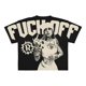 thumbnail image 1 of Camiseta informal de manga corta para hombre, estilo Y2K Harajuku, hip-hop, estampado gráfico especial, grande, punk, de algodón, venta directa, 1 of 5
