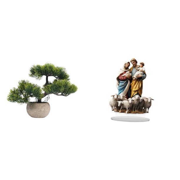 Árbol bonsái artificial,Bonsái artificial para decoración de escritorio o interior,Bonsái artificial,planta falsa en maceta.,Letrero de mesa,Decoración de escritorio acrílica Rincón