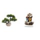 thumbnail image 1 of Árbol bonsái artificial,Bonsái artificial para decoración de escritorio o interior,Bonsái artificial,planta falsa en maceta.,Letrero de mesa,Decoración de escritorio acrílica Rincón, 1 of 8
