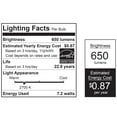 thumbnail image 7 of Feit Electric 7.2W (65 Watts Eq.) Soft White Enhance LED Light Bulbs, BR30, E26, Dimmable (3 Pack), 7 of 7