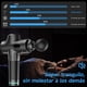 thumbnail image 5 of Pistola de Masaje Muscular Portátil de Tejido Profundo con 6 Cabezales y 30 Velocidades Negro, 5 of 7