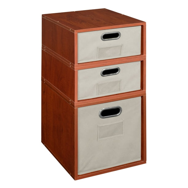 Niche Cubo Storage Set 1 Full Cube/2 Half Cubes with Foldable Storage