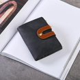 thumbnail image 4 of Rfid para mujer, billetera pequeña de cuero plegable para mujer, minimonedero con cremallera, tarjeta de identificación, regalo kaili Sencillez, 4 of 5