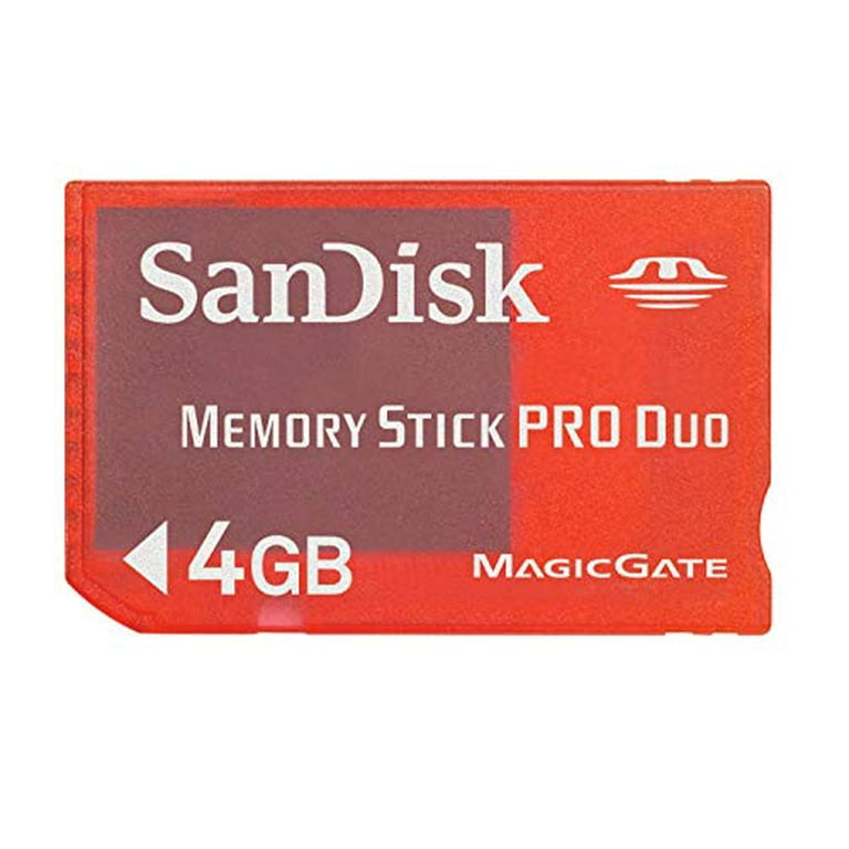 SanDisk - Flash memory 4 GB - MS DUO - red - Walmart.com