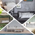 thumbnail image 6 of Grey Botanical Body Pillow Covers 20"x54", Weeping Eucalyptus Leaves Watercolor Soft Brushed Microfiber Breathable Throw Pillow Covers, Pillowcase with Zipper for Couch Sofa Bedroom Living Room, 6 of 9