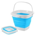 thumbnail image 4 of Portable Collapsible Bucket Water Basin Container for Fishing Hiking Backpacking Camping Outdoor Survival Car Washing, 4 of 8