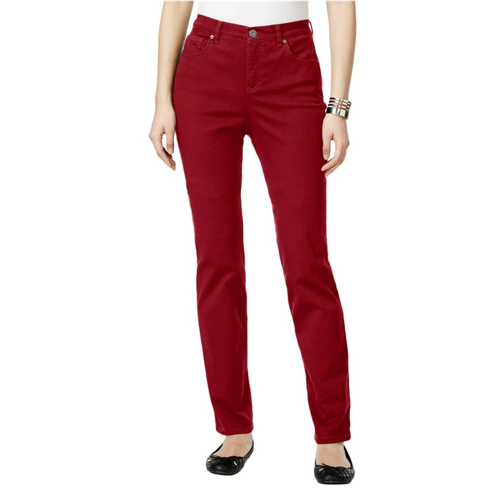 Style & Co. - Style&co. Womens Tummy Control Straight Leg Jeans ...