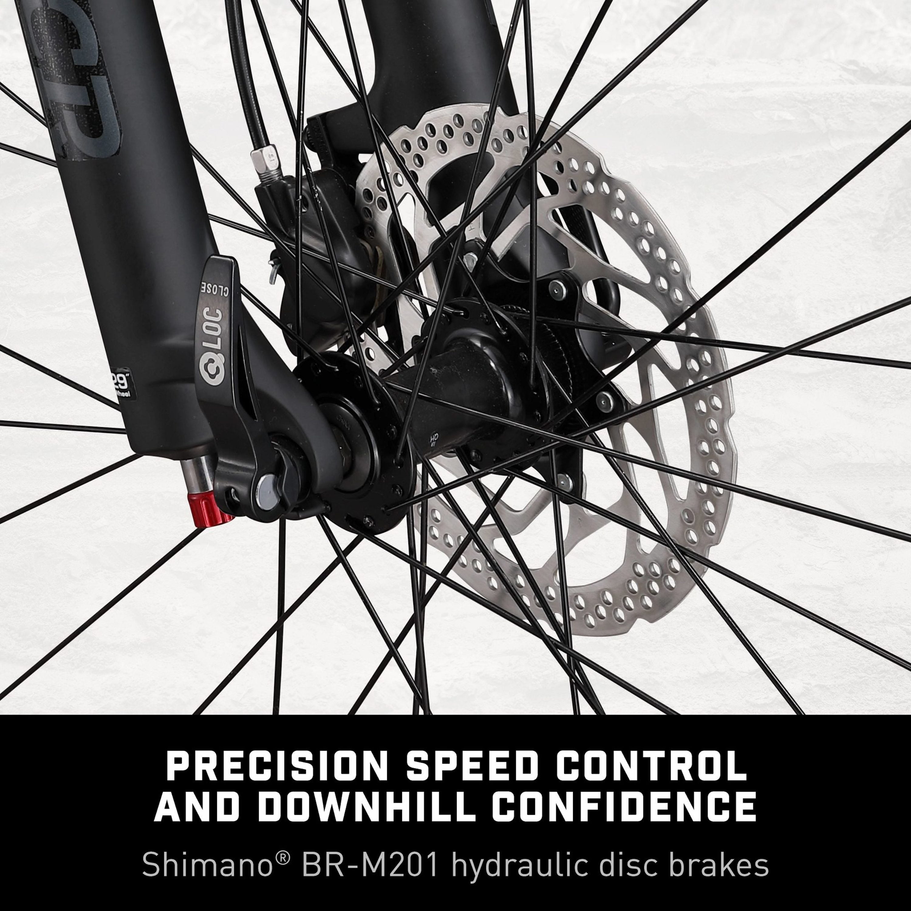 Mongoose Salvo 29 Small Comp Adult Unisex 29-in. Full Suspension Mountain Bike, Black