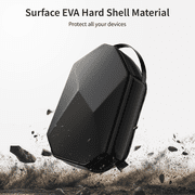 ANNAPRO Carrying Case for Meta Quest 3S/Quest 3/Quest 2/Vision Pro, Hard Travel Case Compatible with Kiwi Design/BOBOVR Elite Battery Strap and Controllers Accessories, Crossbody Shoulder Backpack