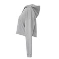 thumbnail image 3 of Bella + Canvas Womens Fleece Crop Hoodie, 3 of 4