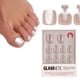 thumbnail image 1 of Uñas de los pies prensadas, glamneticas, puras intenciones, color nude iridiscente, 1 of 6