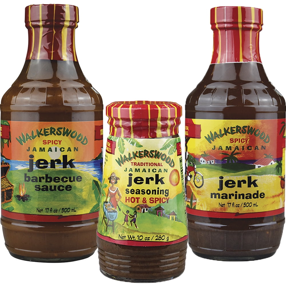 Walkerswood Jamaican Jerk Seasoning Marinade Barbecue BBQ Sauce Spicy