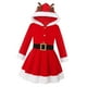 thumbnail image 2 of Vestido de alce navideño con capucha, trajes navideños, falda roja, accesorios para fotos de Navidad 110cm, 2 of 7