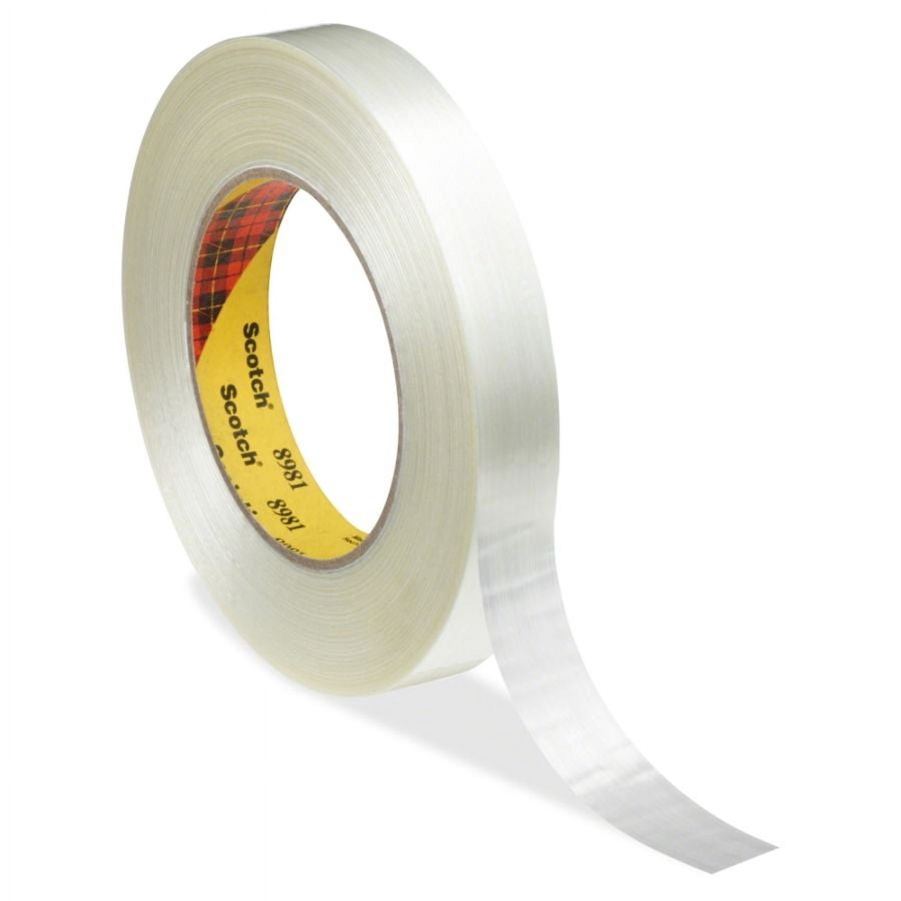 Scotch Premium-Grade Filament Tape, Clear, 1 / Roll (Quantity)
