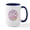 White/Navy Inside, variant on CafePress - Peppa Pig: Fantasy And Fun! - 15 oz Ceramic Large White Novelty Mug
