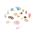 thumbnail image 2 of Juego de té para niños, juguetes para la hora del té para niñas pequeñas, juego de rol de madera, juguetes de simulación, accesorios de cocina, pastel, 2 of 9