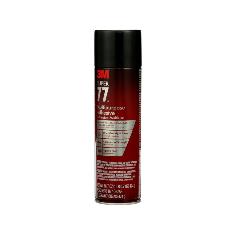 3M Super 77 Multipurpose Spray Adhesive, 16.7 oz. 