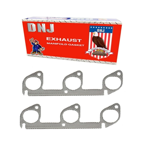 DNJ EG422 Exhaust Manifold Gasket Fits Cars & Trucks 90-96 Ford Mazda Aerostar 4.0L V6 OHV 12v