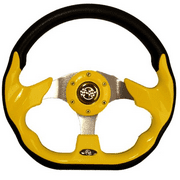Wild About Carts Steering Wheel 12.5 QC-5156F Yellow