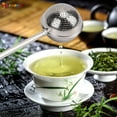 thumbnail image 3 of Spencer 2 Pack Stainless Steel Ball Mesh Tea Infuser, Tea Ball Strainer, Filters Tea Interval Diffuser for Loose Leaf, Spices, Seasonings, 3 of 9