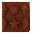 thumbnail image 4 of Molde para Chocolate Mainstays de Silicón Diseño de Conchas y Estrellas, 4 of 4
