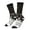 2 Black-1, variant on Piano Keys With Musical Notes Print Adult Socks for Men & Women,Calf Socks, Ankle Socks,Boots Socks,Breathable Casual Sock,Unisex Crew Socks