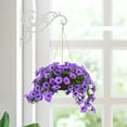 thumbnail image 7 of CIMAXIC White Iron Wall Mounted Plant Hook for Hanging Flower Pots and Bird Feeders, 7 of 7