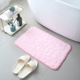 thumbnail image 4 of Xihbxyly Venta y Oferta Alfombrias de espuma viscoelástica y relieve de terciopelo coral para suelo, para baño, para hogar, absorbentes para la puerta del baño, 4 of 6