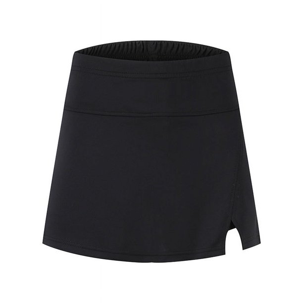 Falda de tenis de cadera de primavera y verano Falda deportiva de bádminton para mujer Falda de pantalones anti-caminar