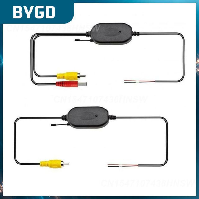 2.4g Wireless Receiver Universal Car Rear View Camera Portable Durable Transmitter Video Transmitter Receiver KitAS SHOWNRussian Federation He Qiyong unisex