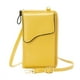 thumbnail image 2 of Sonducket Bolso de teléfono para mujer Hombro ajustable Monedero de cuero Decoración Tarjeta Monedero Bolsa Bolsas de mensajero y de hombro Amarillo Sonducket AP002884-01, 2 of 6