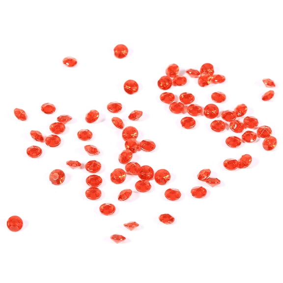 2000pcs 4.5mm Wedding Decoration Scatter Crystals Diamond Ornament Table Confetti Red