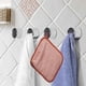 thumbnail image 1 of Gancho adhesivo de pared | Soporte para toallas fuerte sin taladro para cocina, baño, dormitorio | Perchero decorativo multiusos | Organizador de ropa | Instalación fácil | Blanco | 4.5x4.5x2.2cm, 1 of 9