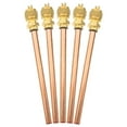 thumbnail image 1 of PAMINGONO 5Pcs Service Access Valves for Refrigerator Refrigerant System Copper Filling Valves Set, 1 of 8
