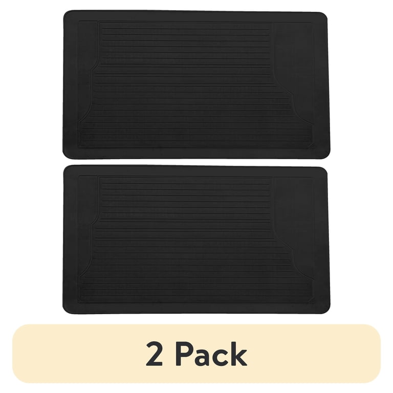 Auto Drive Cargo Mat, Universal Fit, Black, 2-Pack photo 1